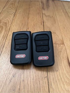 Genie GM3T (3-Button) Garage Door Gate Opener Remote set of 2
